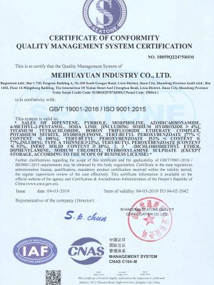 ISO 9001 Certificate ISO 9001 Certificate